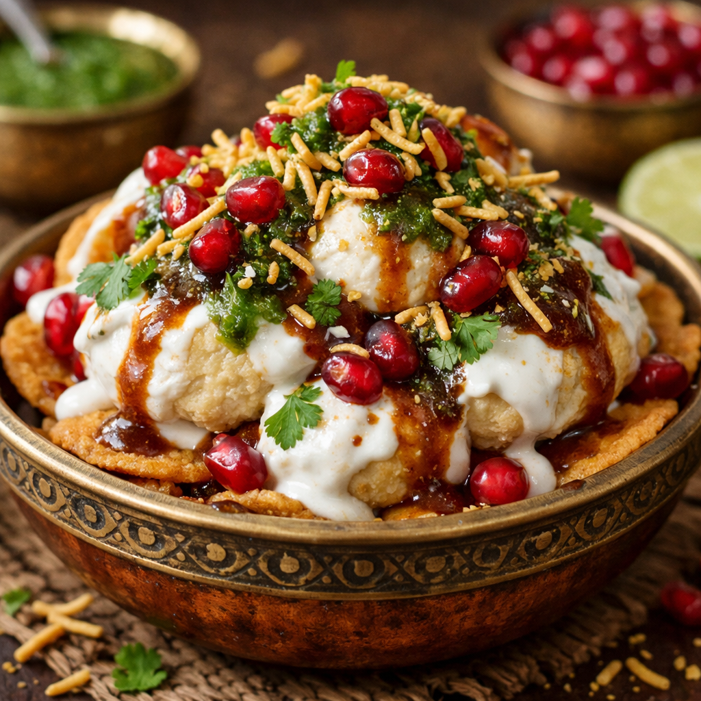 Dahi Bhalla Papdi Chaat